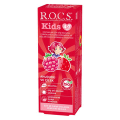 Rocs Kids 4-7 Yaş Ahududu ve Çilek Çocuk Diş Macunu 45gr
