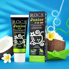 Rocs Junior 6-12 Yaş Hindistan Cevizi Aromalı Diş Macunu