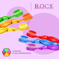 Rocs Kids 3-7 Yaş Diş Fırçası