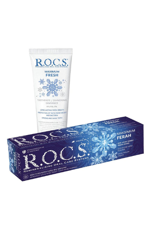 Rocs Max Fresh Ağız Kokusuna Karşı Diş Macunu