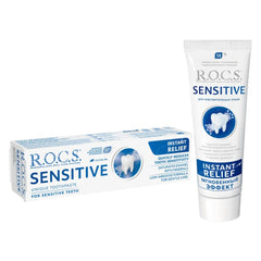 Rocs Sensitive Instant Relief Anında Rahatlık Diş Macunu 94gr