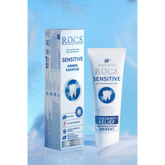 Rocs Sensitive Instant Relief Anında Rahatlık Diş Macunu 94gr