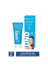Rocs Uno Kalsiyum Tam Koruma Diş Macunu 74gr