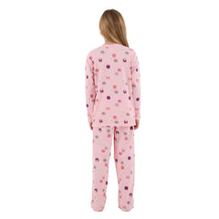 Roly Poly Kız Çocuk Uzun Kollu Pijama Takım Açık Pembe