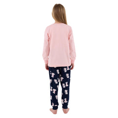 Roly Poly Kız Çocuk Uzun Kollu Pijama Takım Pembe