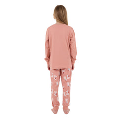 Roly Poly Kız Çocuk Uzun Kollu Pijama Takım Pembe