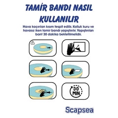 Scapsea Kolluk Yeşil-Sarı