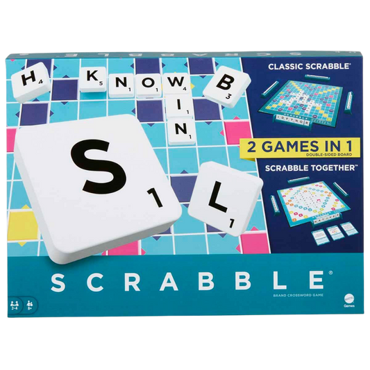 Scrabble Orijinal İkisi Bir Arada İngilizce HWD43