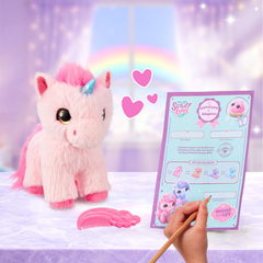 Scruff A Luvs Sevimli Suyla Yıkanıp Açılan Sürpriz Unicorn Pelüş S3-30191