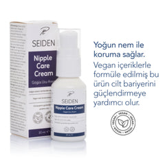 Seiden Göğüs Ucu Bakım Onarım Ve Çatlak Kremi Vegan 30ml