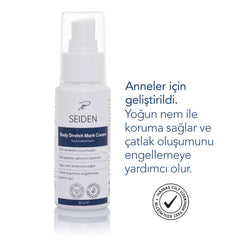 Seiden Vücut Çatlak Önleyici Doğal Bakım Kremi 50ml