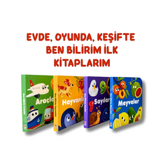 Sincap Kitap Ben Bilirim İngilizce Destekli İlk Kitaplarım Magnetli ve Dokun Hisset Kartlı