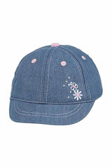 Kitti Siperli Kız Çocuk Şapka Denim