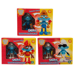 Şirinler Dönüşen Figür 10cm