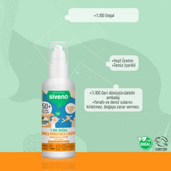 Siveno %100 Doğal All Family Güneş Losyonu SPF 50+