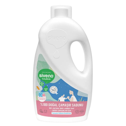 Siveno %100 Doğal Baby Çamaşır Sabunu 1lt