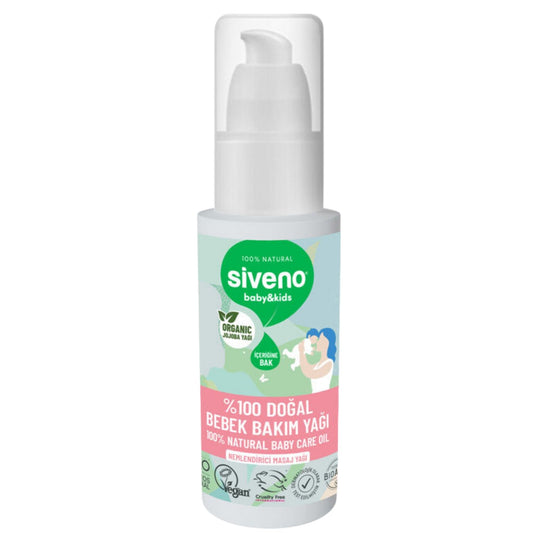 Siveno %100 Doğal Bebek Yağı 50ml