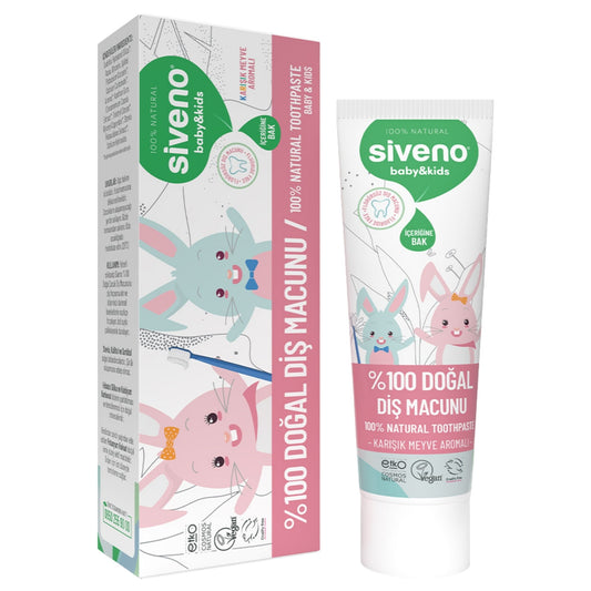Siveno %100 Doğal Diş Macunu Baby Kids 50ml