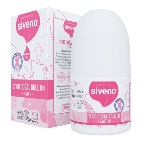 Siveno %100 Doğal Kadınlar İçin Roll-On 50ml