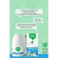 Siveno %100 Doğal Roll-On Teen Blue 50ml