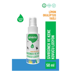 Siveno %100 Doğal Sivrisinek ve Kene Kovucu Sprey Krem 50ml