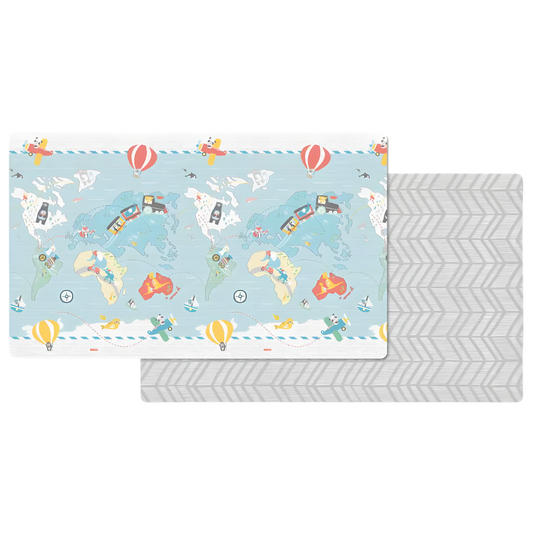 Skip Hop Çift Taraflı Oyun Halısı Harita