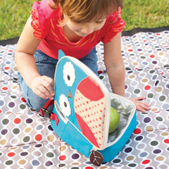 Skip Hop Fermuarlı Beslenme Çantası Baykuş