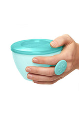 Skip Hop Easy Serve Kapaklı Silikon Mama Kasesi 2'li Paket