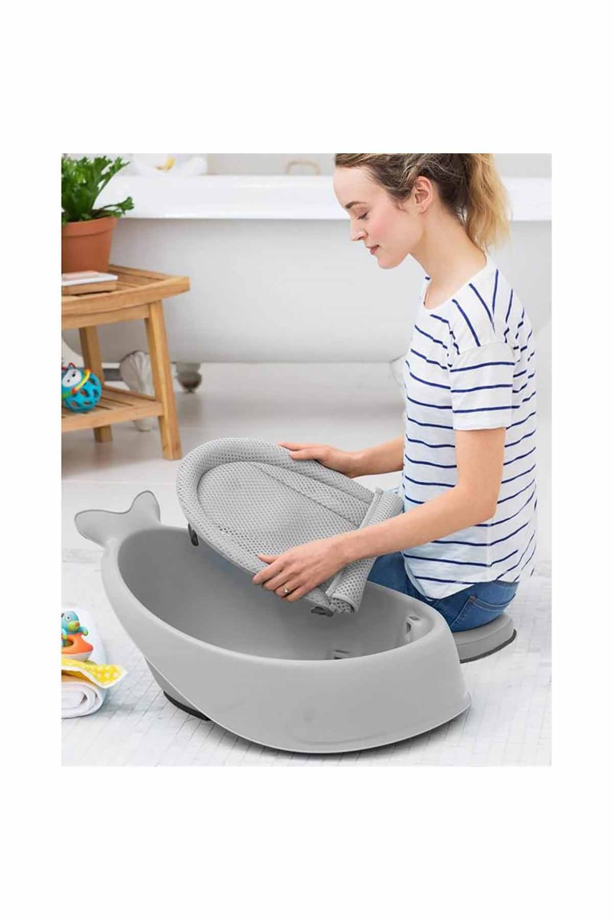 Skip Hop Moby 3'ü 1 Arada Akıllı Küvet - Welcome Baby
