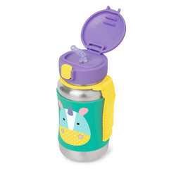 Skip Hop Pipetli Paslanmaz Çelik Suluk Unicorn 350ml