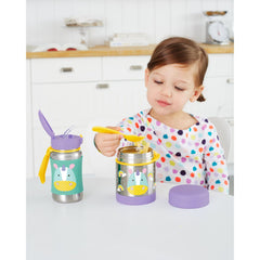 Skip Hop Pipetli Paslanmaz Çelik Suluk Unicorn 350ml