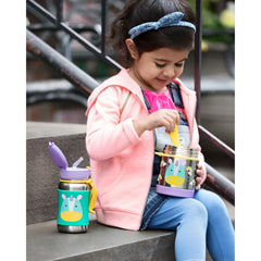 Skip Hop Pipetli Paslanmaz Çelik Suluk Unicorn 350ml