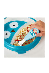 Skip Hop Zoo Kaydırmaz Bölmeli Alıştırma Seti Baykuş