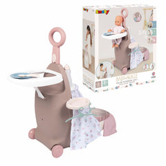 Smoby Baby Nurse 3'ü 1 Arada Oyuncak Bebek Seyahat Seti