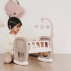 Smoby Baby Nurse Oyuncak Bebek Dönenceli Beşik