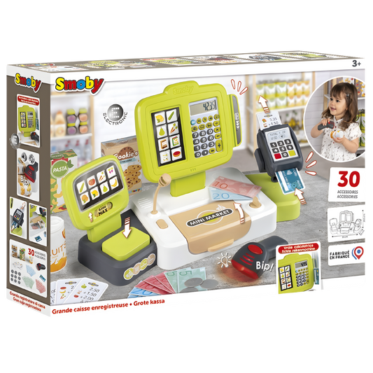 Smoby Elektronik Büyük Yazar Kasa