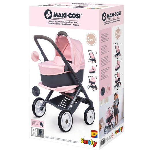 Smoby Maxi Cosi 3'ü 1 Arada Bebek Arabası