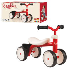 Smoby Rookie 4 Tekerlekli Bisiklet Kırmızı