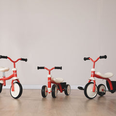 Smoby Rookie 4 Tekerlekli Bisiklet Kırmızı