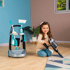 Smoby Rowenta Temizlik Seti Arabası ve Elektrik Süpürgesi