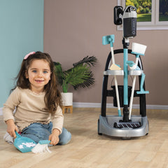 Smoby Rowenta Temizlik Seti Arabası ve Elektrik Süpürgesi