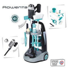 Smoby Rowenta Temizlik Seti Arabası ve Elektrik Süpürgesi