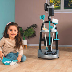 Smoby Rowenta Temizlik Seti Arabası ve Elektrik Süpürgesi