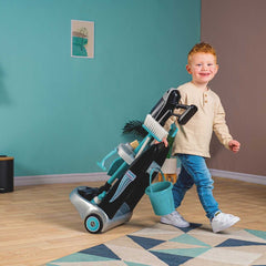 Smoby Rowenta Temizlik Seti Arabası ve Elektrik Süpürgesi