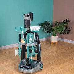 Smoby Rowenta Temizlik Seti Arabası ve Elektrik Süpürgesi