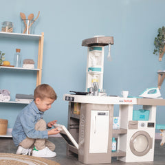 Smoby Tefal Stüdyo Çamaşır Makineli Mutfak Seti