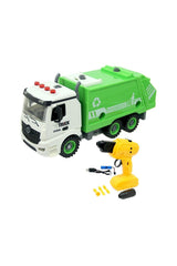 Ceren Kırtasiye Sök Tak Çöp Kamyonu İtfaiye İnşaat Seti Şarjlı Matkaplı (4 Asorti)