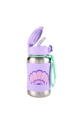 Skip Hop Spark Style Pipetli Paslanmaz Çelik Suluk Deniz Kabuğu 350ml