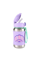 Skip Hop Spark Style Pipetli Paslanmaz Çelik Suluk Deniz Kabuğu 350ml