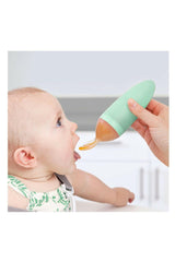 Boon Squirt Silikon Mama Kaşık (Yeşil)